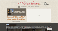 Desktop Screenshot of palazzinahotel.it